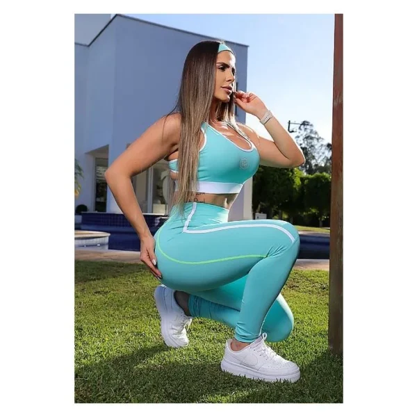 CONJUNTO FITNESS YORO TOP E LEGGING - Image 3