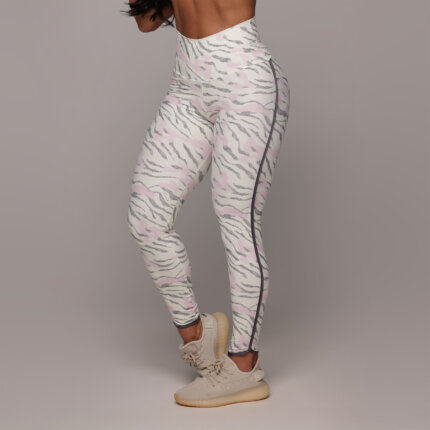 LEGGING LIVE EMPINA BUMBUM ZEBRA BLUSH
