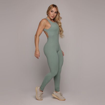 Macacão Chipre Verde Nórdico Moving Fitness Wear